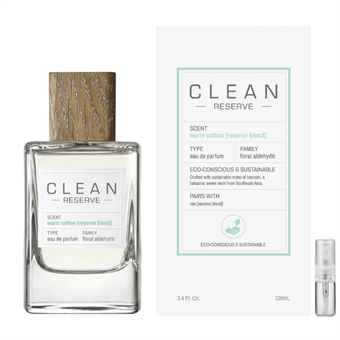 Clean Reserve Warm Cotton - Eau de Parfum - Duftprøve - 2 ml