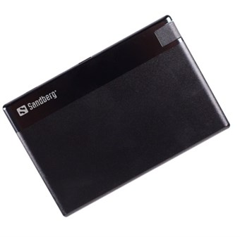 Sandberg 850 mAh Credit Card PowerBank Med Micro USB