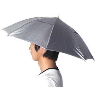 Smart paraply til hovedet