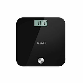 Digital badevægt Cecotec EcoPower 10000 Healthy Black LCD 180 kg Sort 180 kg