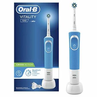 Elektrisk tandbørste + Udskifter Oral-B 4210201200697