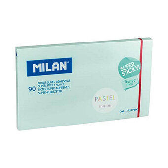 Notesblokken Milan Pastel Pudderblå (76 x 127 mm)