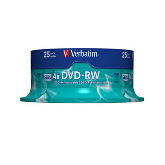DVD-RW Verbatim 43639 Multifarvet