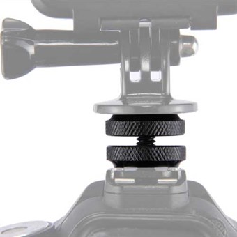PULUZ®  Hot Shoe Mount Adapter 1/4" til  GoPro/ Digitalkamera 