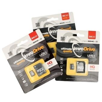 MicroSD-hukommelseskort 64GB Imro+ adp 10C