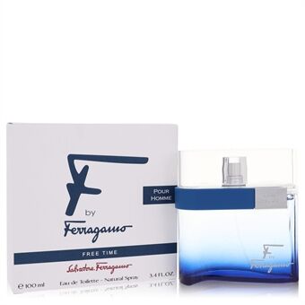 F Free Time by Salvatore Ferragamo - Eau De Toilette Spray 100 ml - til mænd