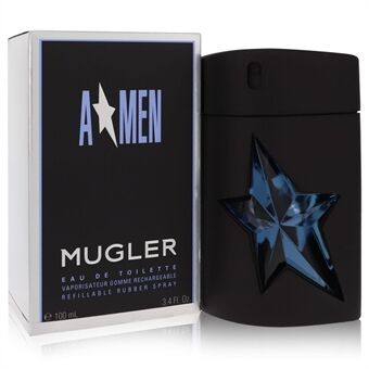 Angel by Thierry Mugler - Eau De Toilette Spray Refillable (Rubber) 100 ml - til mænd
