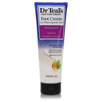 Dr Teal\'s Pure Epsom Salt Foot Cream by Dr Teal\'s - Pure Epsom Salt Foot Cream with Shea Butter & Aloe Vera & Vitamin E 240 ml - til kvinder