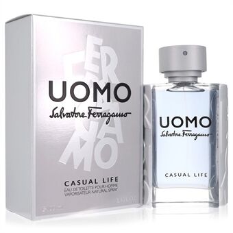 Salvatore Ferragamo Uomo Casual Life by Salvatore Ferragamo - Eau De Toilette Spray 100 ml - til mænd
