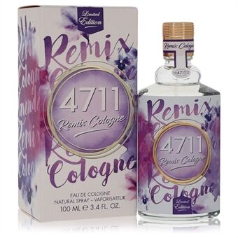 4711 Remix Lavender by 4711 - Eau De Cologne Spray (Unisex) 100 ml - til mænd