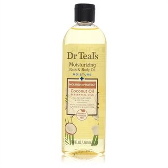 Dr Teal\'s Moisturizing Bath & Body Oil by Dr Teal\'s - Nourishing Coconut Oil with Essensial Oils, Jojoba Oil, Sweet Almond Oil and Cocoa Butter 260 ml - til kvinder