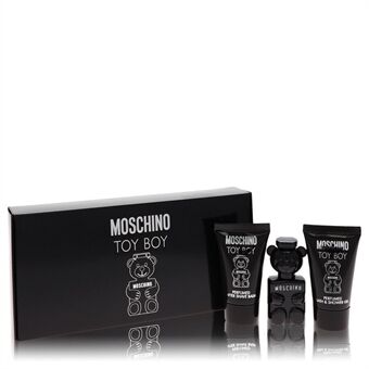 Moschino Toy Boy by Moschino - Gift Set -- .17 oz Mini EDP + .8 oz Shower Gel + .8 oz After Shave Balm - til mænd