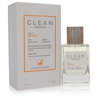 Clean Reserve Solar Bloom by Clean - Eau De Parfum Spray (Unisex) 100 ml - til kvinder