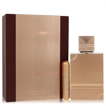 Al Haramain Amber Oud Gold Edition Extreme by Al Haramain - Gift Set 200 ml 6.7 Pure Perfume Spray + 0.34 oz Refillable Spray - til kvinder