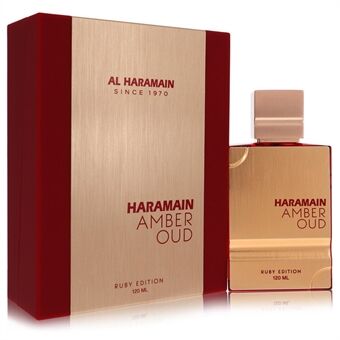 Al Haramain Amber Oud Ruby by Al Haramain - Eau De Parfum Spray (Unisex) 120 ml - til kvinder