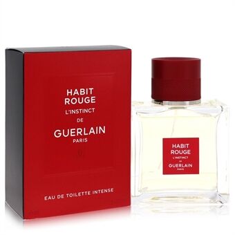 Habit Rouge L\'instinct by Guerlain - Eau De Toilette Intense Spray 50 ml - til mænd