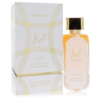 Lattafa Hayaati Gold Elixir by Lattafa - Eau De Parfum Spray (Unisex) 100 ml - til kvinder