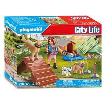 Playmobil City Life Gavesæt Hundetræner - 70676