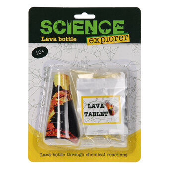Videnskabsforsker laver lava