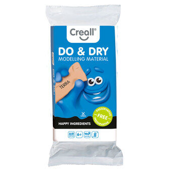 Creall Do&Dry Modelleringsler Bevaring Fri Terra, 1000gr.