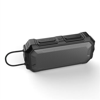 EBS-306 Bærbar Outdoor genopladelig Bluetooth-højttaler Vandtæt trådløs musik subwoofer støtte AUX/TF-kort/U-Disk