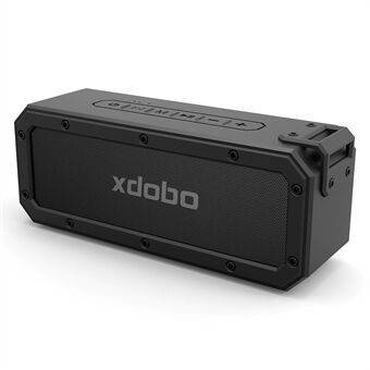XDOBO X3 Pro Bluetooth-højttaler Outdoor IPX7 Vandtæt bærbar 40W højeffekt trådløs højttalerstøtte TF-kort