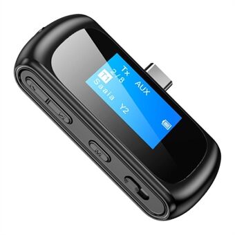 C32 til Nintendo Switch Type-C Bluetooth 5.1 Sendermodtager Trådløs lydadapter med skærm