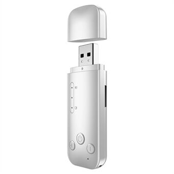 D90 Bluetooth 5.0 trådløs USB-lydmodtagersender 2-i-1 TF-kort, der kan tilsluttes med dobbelt udgang, Bluetooth-adapter
