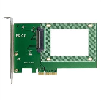 PCI-E X4 U.2 SFF8639 NVMe-konverteringskort Solid State Drive-udvidelseskort 2,5-tommer konverterkort