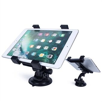 Bil Dashboard Tabletmontering 360° rotation Forrude Sugekop iPad Holder til 7-14 tommer tablet