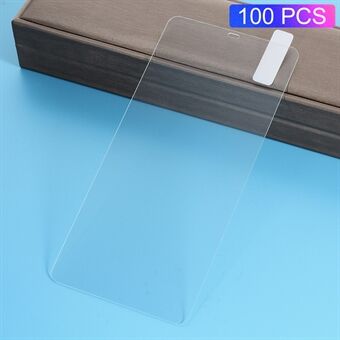 100stk / pakke 0,3 mm hærdet glas skærmbeskytter til OnePlus 6 Arc Edge