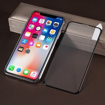 RURIHAI hærdet glasbeskytter til iPhone (2019) / XS / X  0.26mm 9H 4D Ingen hvide kanter Fuld skærmbeskytter