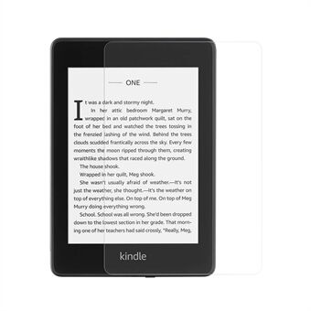 For Amazon Kindle Paperwhite (2018) 6.0-tommer hærdet glas Screen Protection 0.3mm Arc Edge