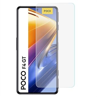 HD Clear Screen Film til Xiaomi Poco F4 GT, 0,3 mm Arc Edges Sensitive Touch Ultra-slank skærmbeskytter af hærdet glas