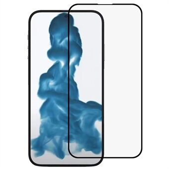 Til iPhone 14 Pro Max  Anti-ridse Fuldlim hærdet glas 9H Fuldt dækkende Silke Print Telefon Skærmbeskytter med Mønster Udskrivning Ryg Beskyttelsesplade
