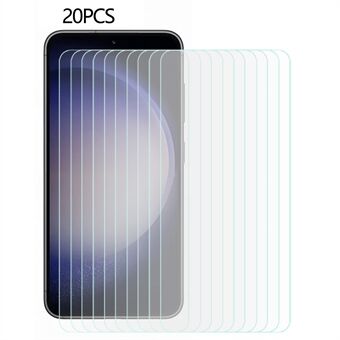 20 stk/sæt til Samsung Galaxy A24 4G HD Anti-ridse hærdet glas skærmbeskytter 0.3mm 2.5D Arc Edge telefon skærm film