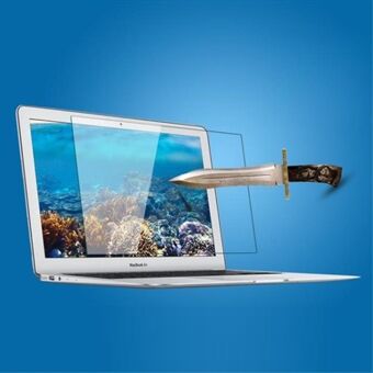 HD hærdet glas skærmbeskytter til Macbook Air 13,3 tommer (lige Edge)