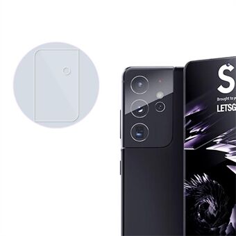 Klart hærdet glas kameralinsebeskyttelsesfilm til Samsung Galaxy S21 Ultra