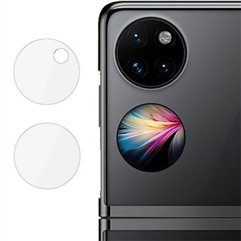 IMAK 1 sæt kameralinsefilm til Huawei P50 lomme, hærdet glas HD klar Scratch beskyttelse