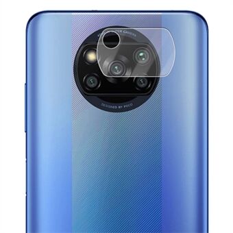 AMORUS til Xiaomi Poco X3 / X3 NFC / X3 Pro kamera linsebeskytter Ultra klar fuld lim Anti-slid hærdet glas linsefilm