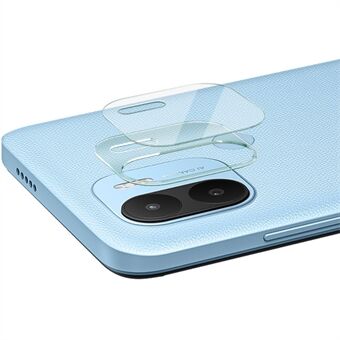 IMAK til Xiaomi Redmi A1 4G / Redmi A1+ 4G integreret kamera linsebeskytter Slagfast gennemsigtigt hærdet glas linsefilm + akryl linsehætte