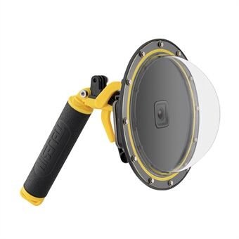 TELESIN Dome Port med flydende håndtag Trigger til GoPro Hero 9 Black Underwater Dive Case