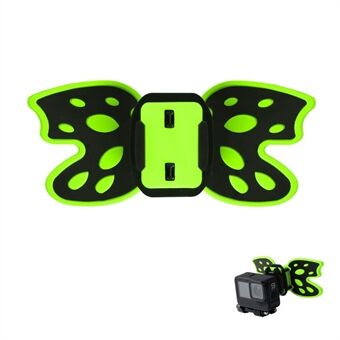 AT1265 Butterfly Design Motorcykelhjelm Stand Foldbart kamerabeslagsstativ til GoPro Hero