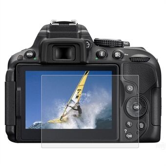 PULUZ PU5508 0,3 mm 9H kamera skærmbeskytter i hærdet glas 2,5D til Nikon D5300 D5500 kameraer