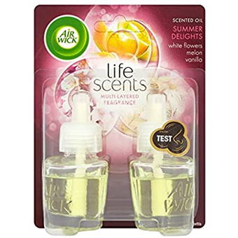 Air Wick Refill til El Luftfrisker - 2 x 19 ml - Summer Delights