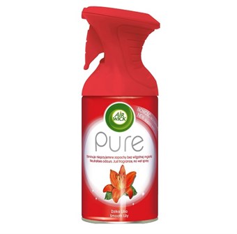 Air Wick Pure Aerosol Luftfrisker - Smooth Lilly - 250 ml