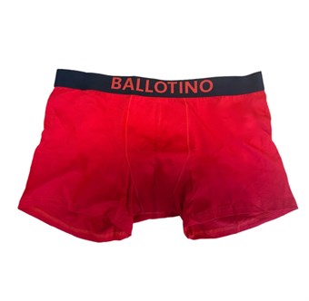 BALLOTINO - Boxershorts Lowrise i Rød - 1 PK (Vælg Størrelse)