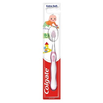 Colgate - Kids 0-3 år - Tandbørste - Extra Soft - Cool Baby