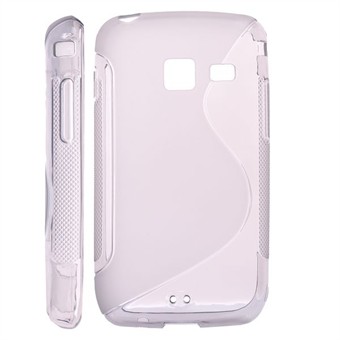 S-Line Silikone Cover til Galaxy Y Duos (Transparent)