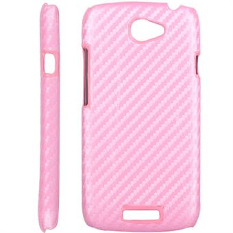 HTC ONE S Carbon cover (Pink)